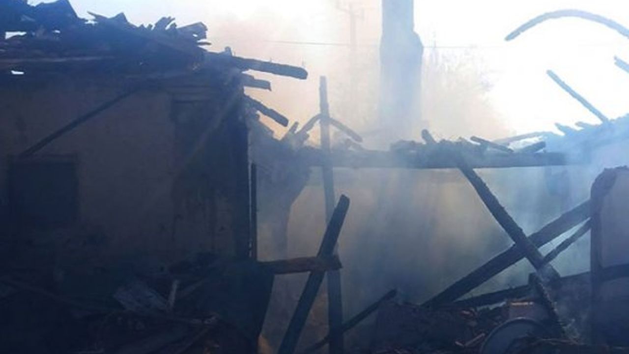 Düğün evinde tandır fırını bölümünde piknik tüpü patladı