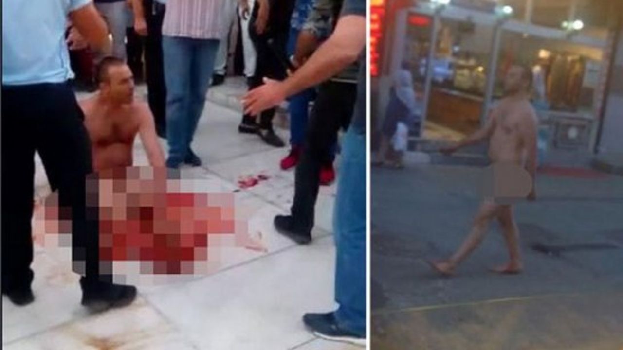 Eyüpsultan'da şok olay: Sokakta çıplak adam dehşeti