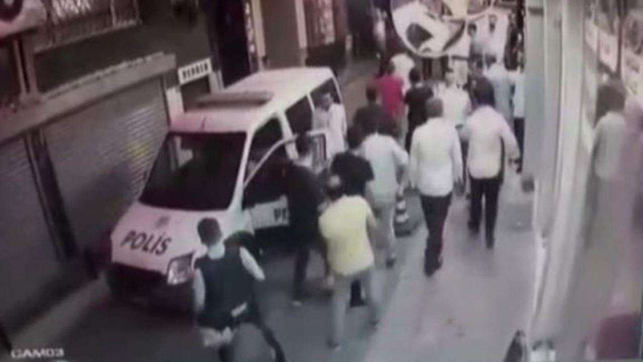 Fatih'te meydana gelen kavganın yeni görüntüleri ortaya çıktı...