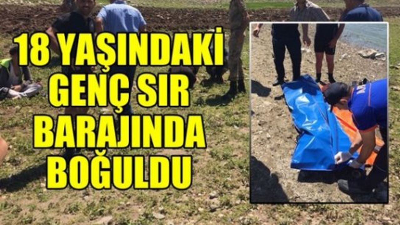 Kahramanmaraş Suriyeli Genç, Serinlemek İçin Girdiği Baraj Gölünde Boğuldu