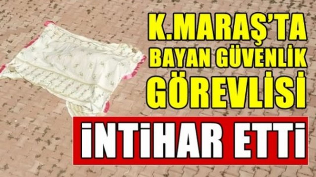Kahramanmaraş'ta apartman görevlisi feci şekilde can verdi!