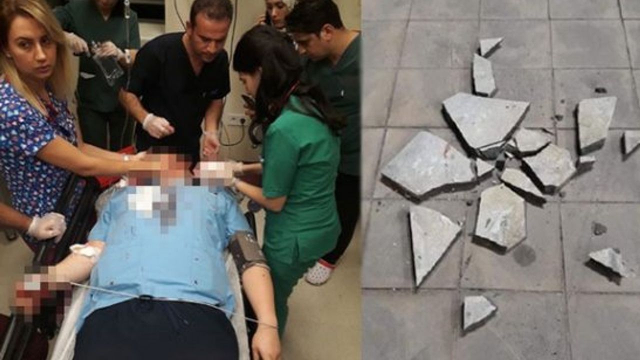 Şanlıurfa'da feci olay: Doktor'un başında parke taşı parçaladı