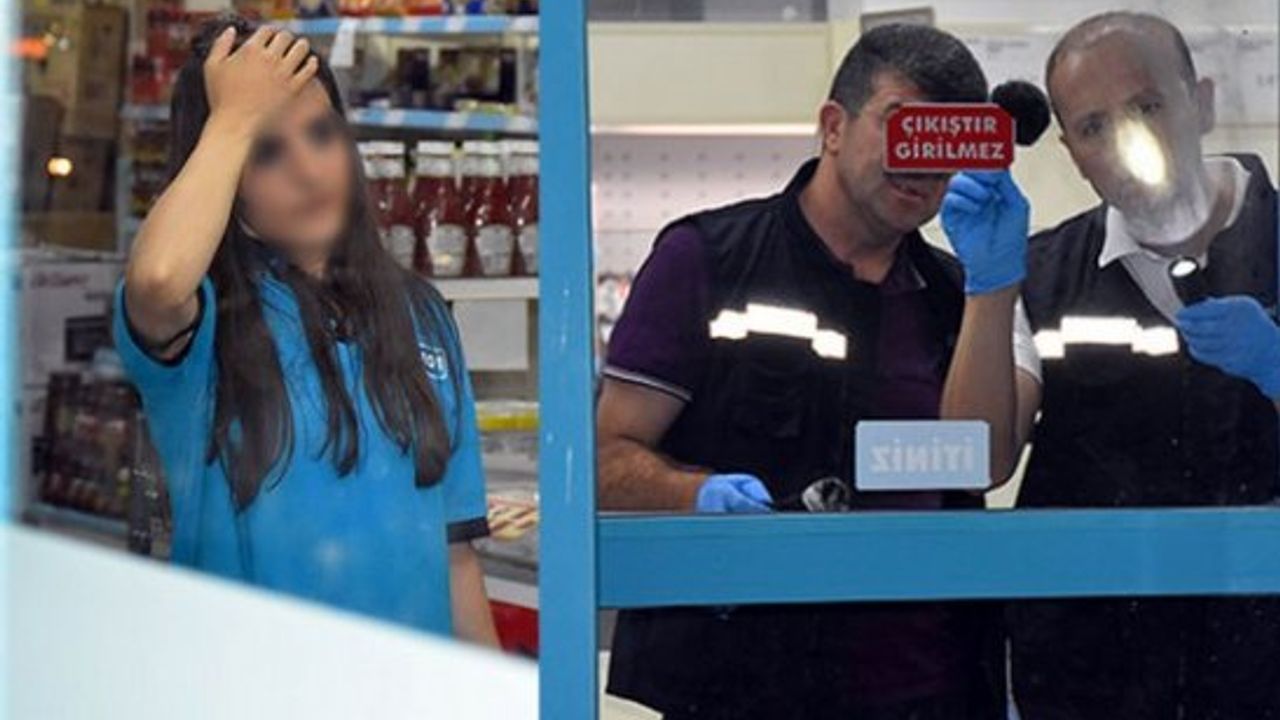 Sivas'ta silah zoruyla market soygunu