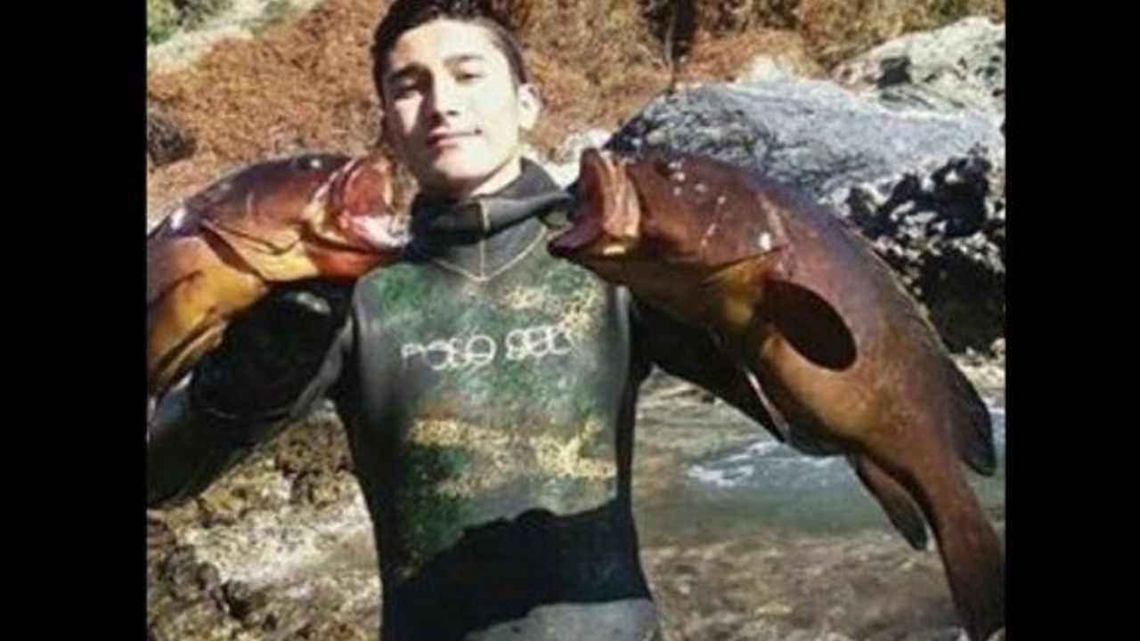 Zıpkınla balık avlarken suda kaybolan gencin 33 metre derinlikte cansız bedenine ulaşıldı