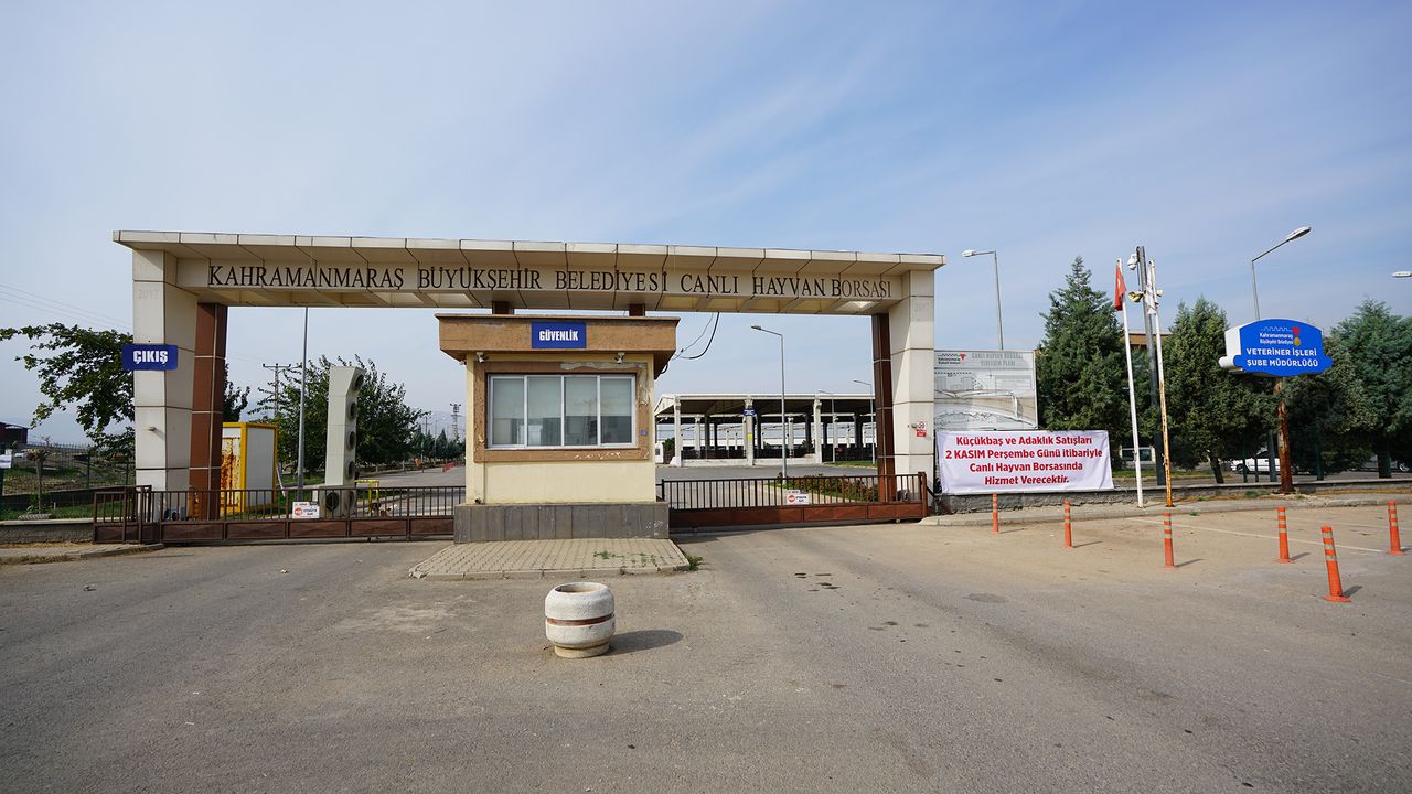 Kahramanmaraş'ta Adaklık Satış Merkezi Canlı Hayvan Borsası’na Taşınıyor!