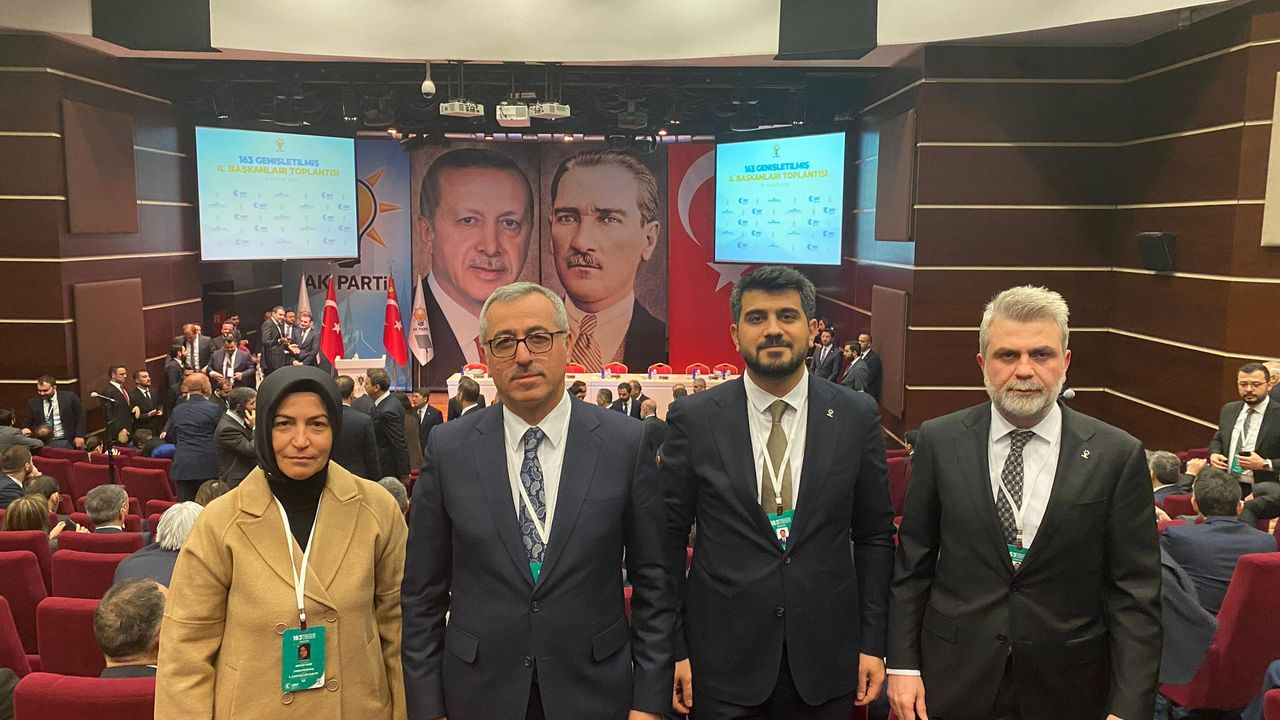 Başkan Güngör, AK Parti Genişletilmiş İl Başkanları Toplantısı’na Katıldı