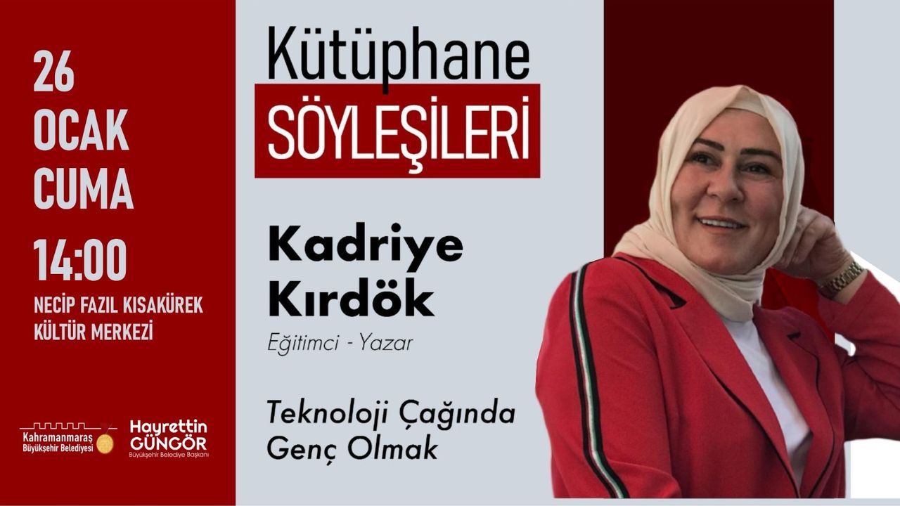 Yazar Kırdök, Teknoloji Çağında Genç Olmayı Anlatacak!