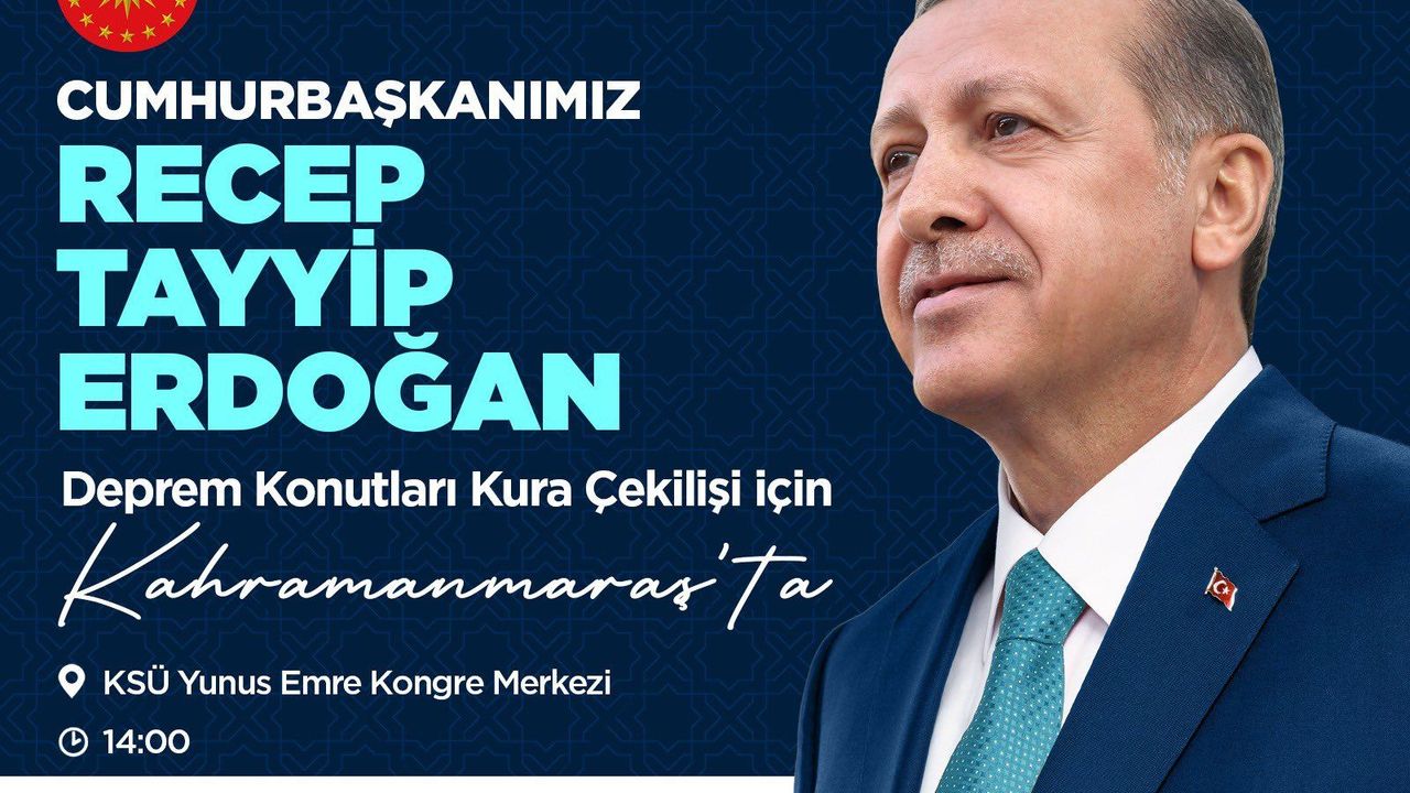 Cumhurbaşkanı Erdoğan, Asrın Felaketinin Yıl Dönümünde Kahramanmaraş’a Geliyor!