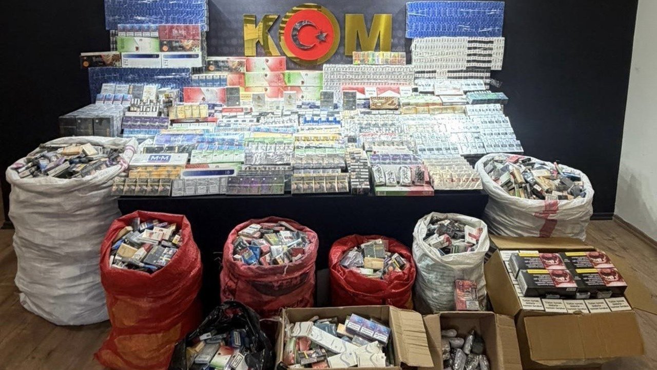 Kahramanmaraş’ta Kaçak Tütün Operasyonu