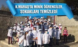 Kahramanmaraş'ta ilkokul öğrencilerinden çevreyi koruma sorumluluğu