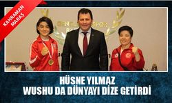 HÜSNE YILMAZ WUSHU DA DÜNYAYI DİZE GETİRDİ