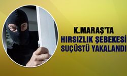 Kahramanmaraş'ta hırsızlık şebekesi suçüstü yakalandı