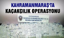 Kahramanmaraş'ta kaçakçılık operasyonu - 4 bin 300 paket sigara ele geçirildi