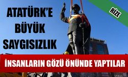 Rize'de Atatürk heykeli kaldırıldı
