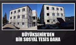 Büyükşehir'den bir sosyal tesis daha