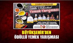 Büyükşehir'den ödüllü yemek yarışması