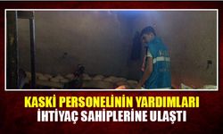 Kaski personelinin yardımları ihtiyaç sahiplerine ulaştı