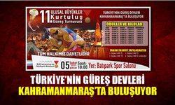 Türkiye'nin güreş devleri Kahramanmaraş'ta buluşuyor