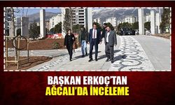 Başkan Erkoç'tan Ağcalı'da inceleme