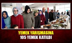 Yemek yarışmasına 105 yemek katıldı