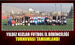 Yıldız kızlar futbol il birinciliği turnuvası tamamlandı