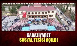 Karaziyaret sosyal tesisi açıldı