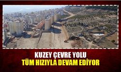 Kuzey çevre yolu tüm hızıyla devam ediyor