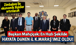 Başkan Mahçiçek: "En hızlı şekilde hayata dönen il Kahramanmaraş’ımız oldu"