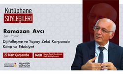 Yazar Avcı, Kahramanmaraş'ta Dijitalleşme ve Edebiyat İlişkisini Anlatacak!