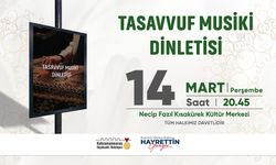 Kahramanmaraş'ta Ramazan Ayı Etkinlikleri Tasavvuf Musiki Dinletisiyle Başlayacak!