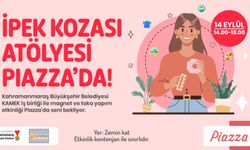 Büyükşehir’in İpek Kozası Atölyesi Katılımcıları Bekliyor