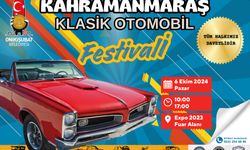 Kahramanmaraş Klasik Otomobil Festivali için geri sayım başladı!