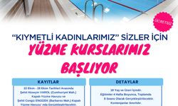 Onikişubat Belediyesi’nden kadınlara yönelik ücretsiz yüzme kursu