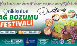 Ünlü şeflerle lezzet dolu festival: Onikişubat’ta ‘Bağ Bozumu’ heyecanı başlıyor