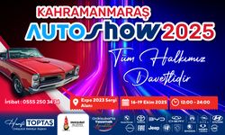 Bölgenin en büyük Auto Show’u yarın Kahramanmaraş’ta başlıyor!