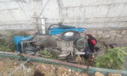 Kahramanmaraş'ta Otomobil Drenaj Kanalına Uçtu: 3 Yaralı