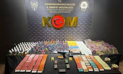 Kahramanmaraş’ta Kaçak Tütün ve Silah Ele Geçirildi