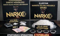 Kahramanmaraş’ta Uyuşturucu Operasyonu: 4 Tutuklama