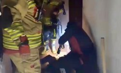 Kahramanmaraş’ta Yangında Yaşlı Adam Son Anda Kurtarıldı