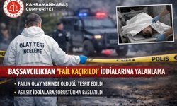 Başsavcılıktan “Fail Kaçırıldı” İddialarına Yalanlama