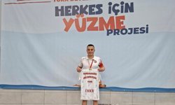 Kahramanmaraşlı Yüzücü Doğukan Demir Türkiye Şampiyonu Oldu