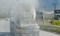 Kahramanmaraş’ta Beton Mikseri Tepki Çekti