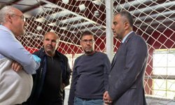 Başkan Hanifi Toptaş, okul saldırısında yaralanan öğrenciler ve ailelerini ziyaret etti