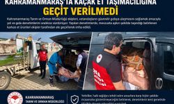 -Kahramanmaraş’ta Kaçak Et Taşımacılığına Geçit Verilmedi