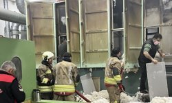 Kahramanmaraş’ta Tekstil Fabrikasında Yangın