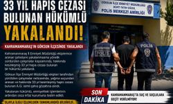33 Yıldır Aranıyordu Göksun’da Yakalandı