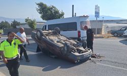Kahramanmaraş’ta Otomobil Takla Attı: 2 Yaralı