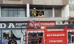 Kahramanmaraş’ta İşyerinde Yangın