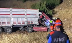 Kahramanmaraş’ta Tır Şarampole Uçtu: 1 Yaralı