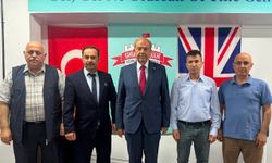 Ersin Tatar, İngiltere Kahramanmaraşlılar Derneği’ni Ziyaret Etti
